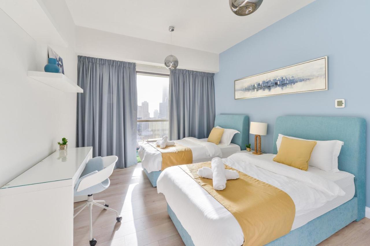 דובאי Luxury Jbr - Marina View - 5* Beach Resorts Access מראה חיצוני תמונה