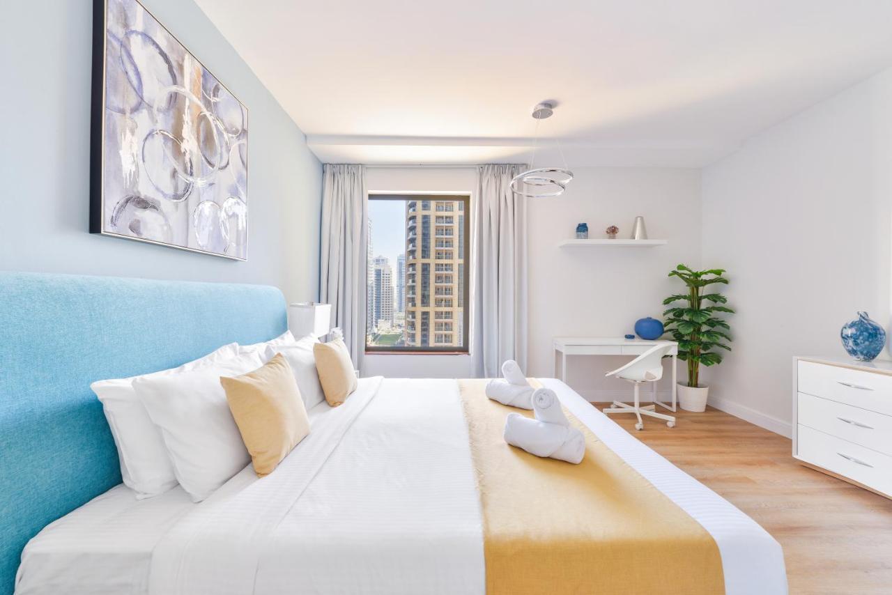דובאי Luxury Jbr - Marina View - 5* Beach Resorts Access מראה חיצוני תמונה