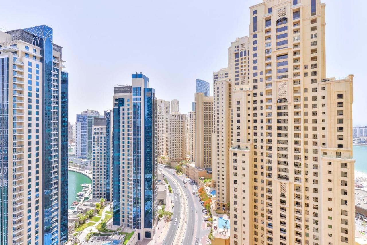 דובאי Luxury Jbr - Marina View - 5* Beach Resorts Access מראה חיצוני תמונה