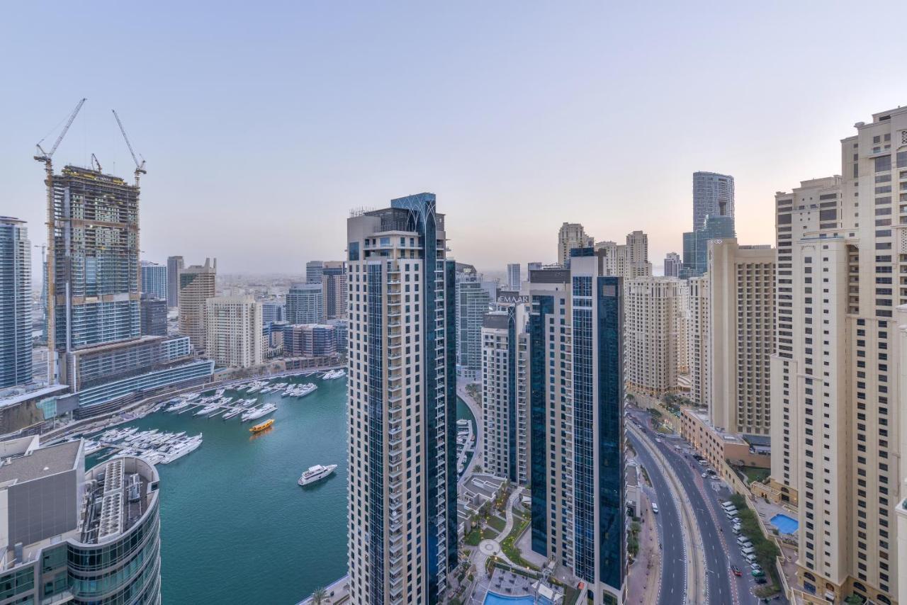 דובאי Luxury Jbr - Marina View - 5* Beach Resorts Access מראה חיצוני תמונה
