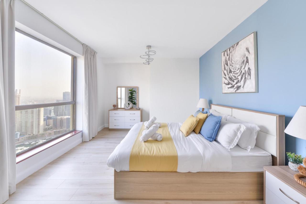 דובאי Luxury Jbr - Marina View - 5* Beach Resorts Access מראה חיצוני תמונה