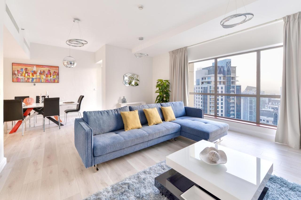 דובאי Luxury Jbr - Marina View - 5* Beach Resorts Access מראה חיצוני תמונה